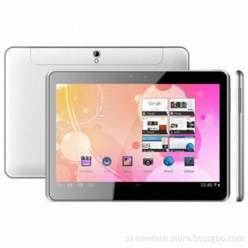 10-inch 3G Tablet PC, MTK8389 Quad Core, 1280x800p Screen, 5.0MP Camera, 16GB ROM, Dual SIM, GPS, TV